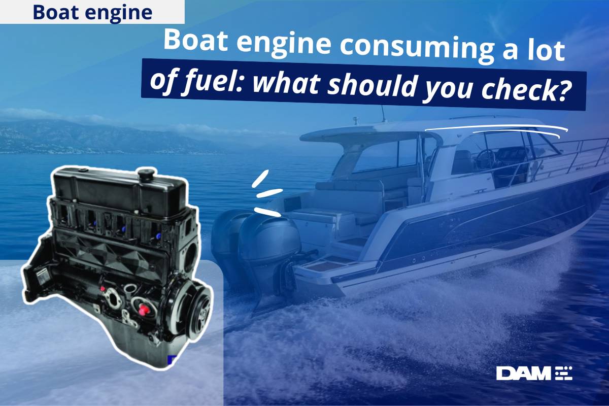 Boat engine consuming a lot of fuel: what should you check?